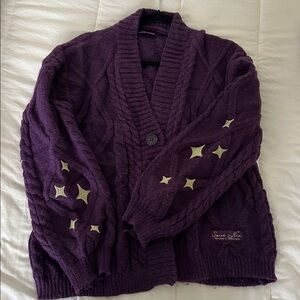 Taylor Swift Official Speak Now Cardigan Purple ⭐️ XS/ Small